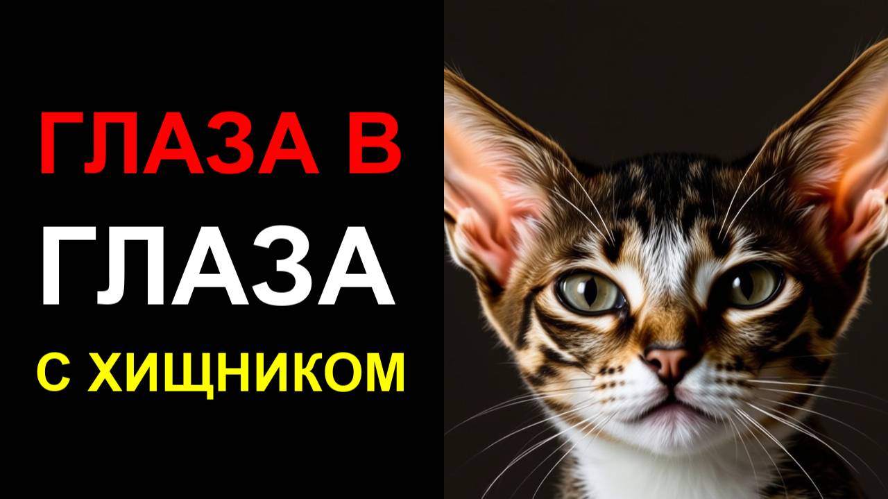 😺 Почему кошка ГИПНОТИЗИРУЕТ вас своим взглядом