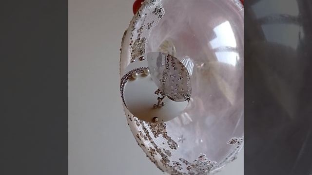 Моя новая ёлочная игрушка.# поделки # переделки # ручная работа #