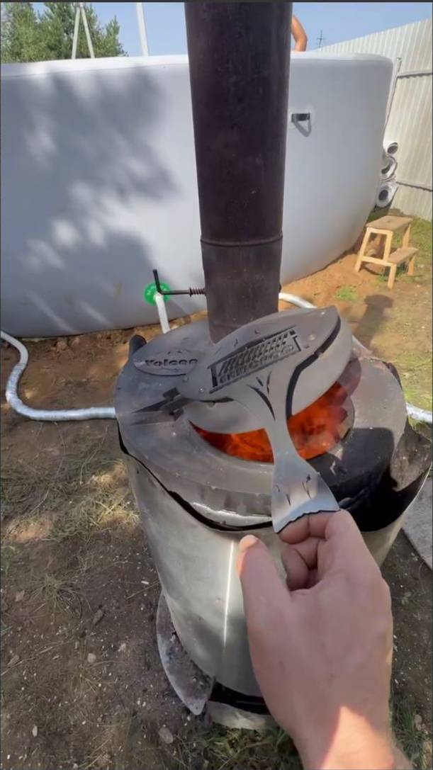 Надувной Drop Stitch (SAP) бассейн, 3й сезон с Volcano Pro 50