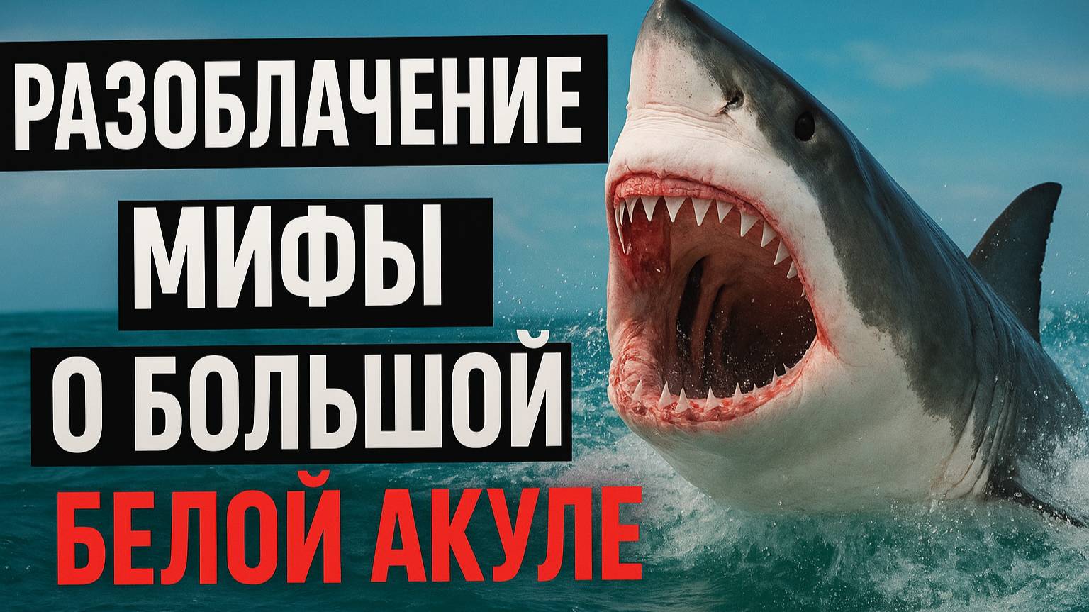 большая белая акула мифы о страшной охотнице
