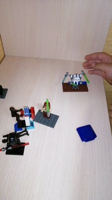 ОБЗОР ЛЕГО.
Звёздные войны 
Генерал Гривус. 
Мега Лев.