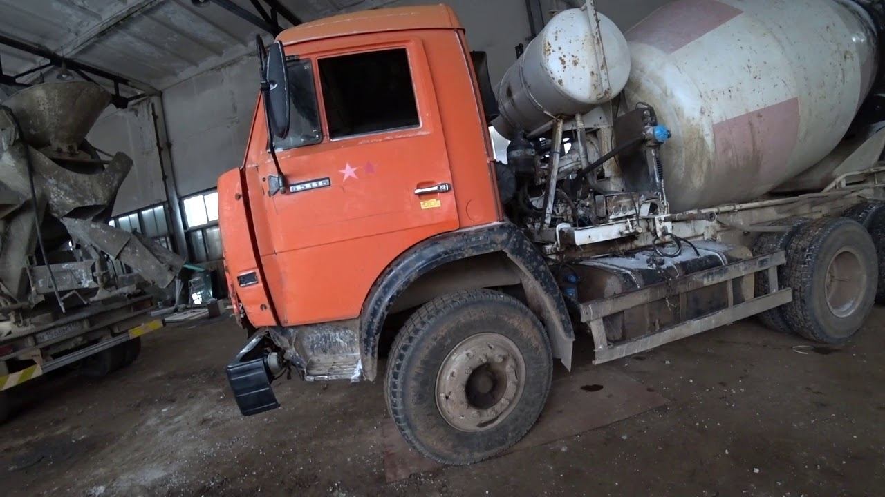 Новая работа на миксере ''Камаз 65115''
