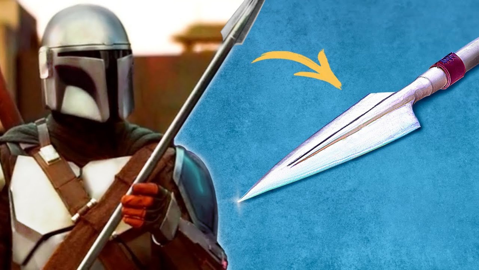 Создаем легендарное копье Мандалорца