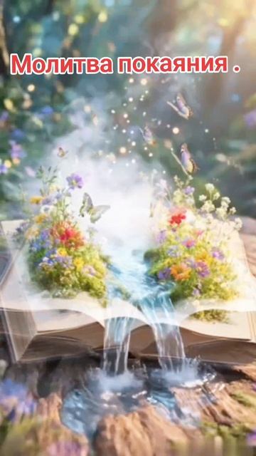 молитва покаяния.