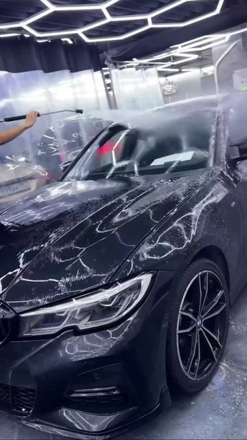 Мойка до-после