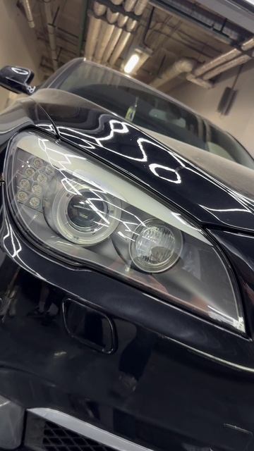 Фары полируем