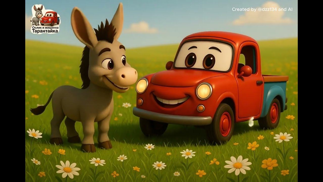 Тарантайка и Ослик: Лучшая песенка о дружбе!