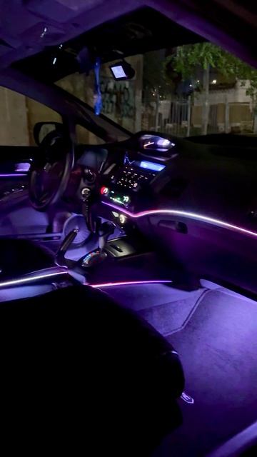 Подсветка салона Honda Civic 4d