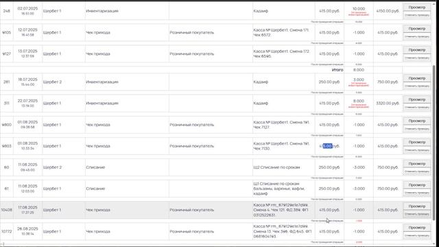 Как внести правки в отчет о валовой прибыли задним числом в программе Агорта