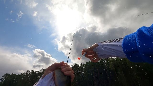 Рыбалка на реке Тромеган