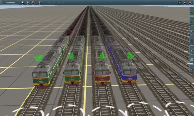 ТГ16 для Trainz 2012 покатушки с порожним на угольную шахту.