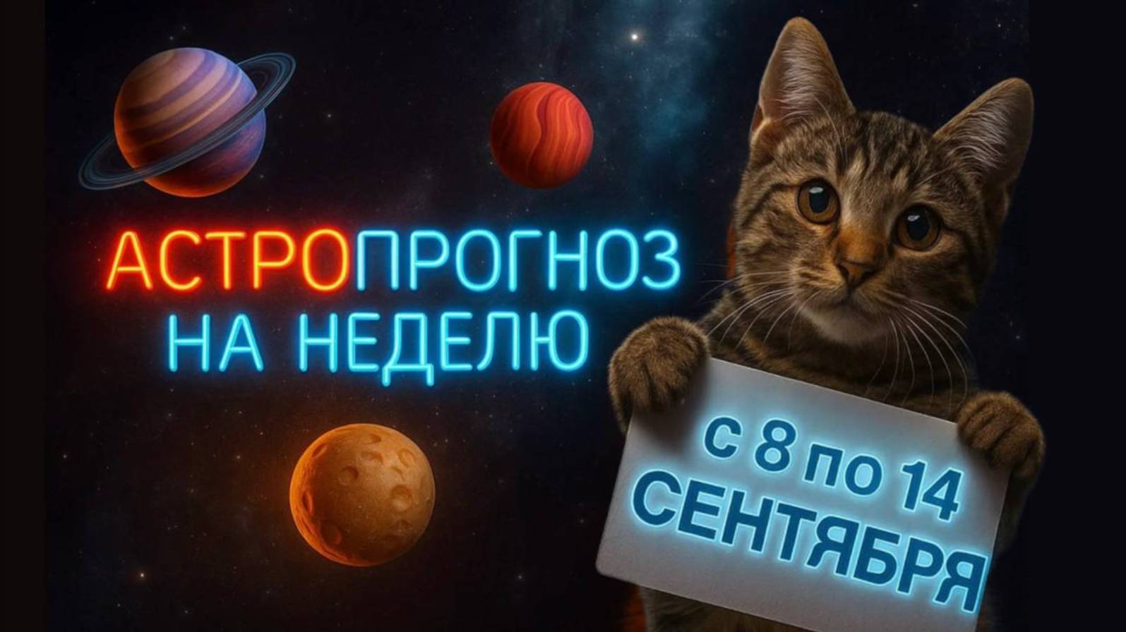 ПРОГНОЗ на неделю с 8 по 14