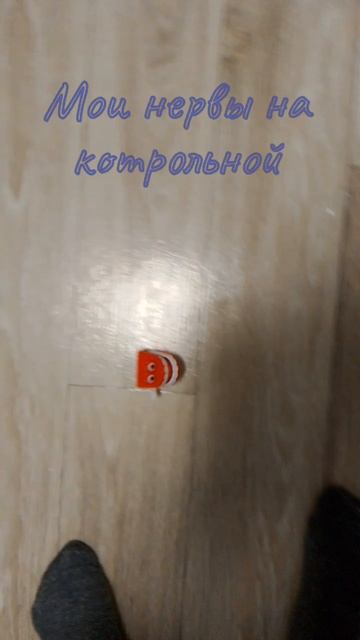 Мои нервы на контрольной.