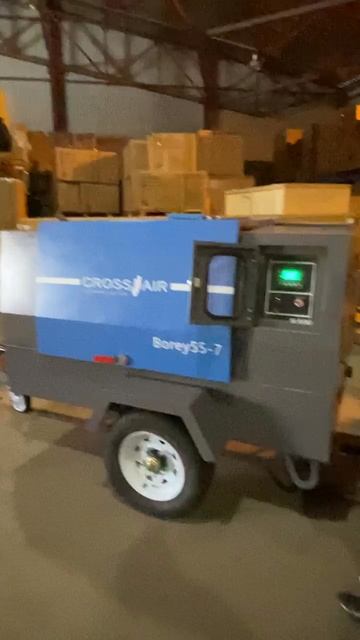 Обзор дизельного компрессора Borey (5 кубов 7 бар)