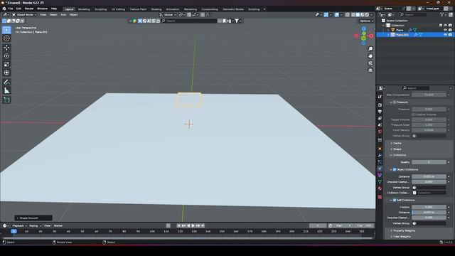 Летающая Бумага в Blender 3D за 1.5 минуты