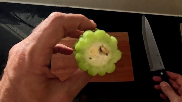 Момордика - горький огурец или китайская тыква. 4К 2160р60