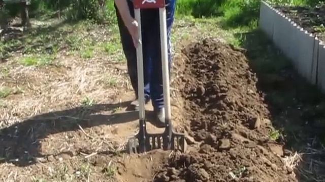 Двухштыковая чудо-лопата. Сделай сам. Часть 1. Целина, д