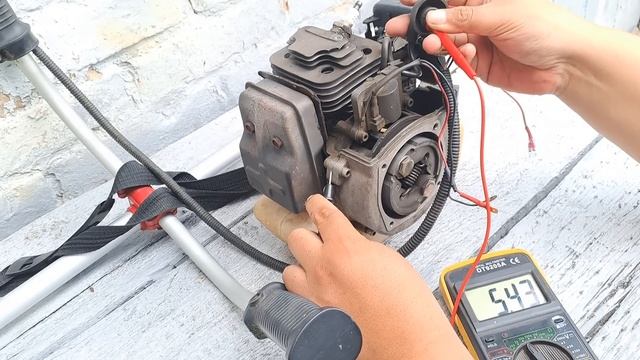 Как проверить катушку зажигания бензокосы и бензопил?
