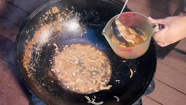 Ребра с картошкой, в казане на костре. + Дегустирую лит?