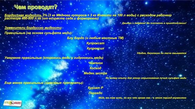 Голубое опрыскивание