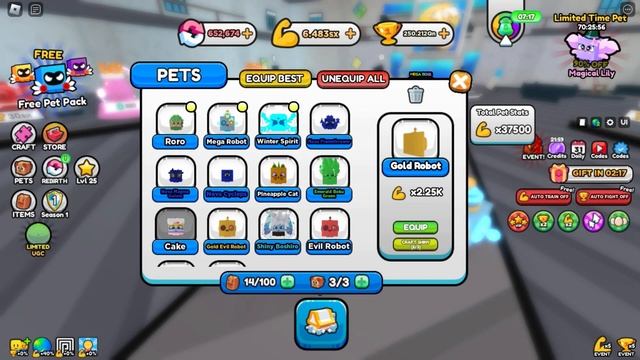 КАК ПОЛУЧИТЬ ЛУЧШИХ ПЕТОВ, ОРУЖИЕ и АУРУ СИМУЛЯТОР МЕЧ