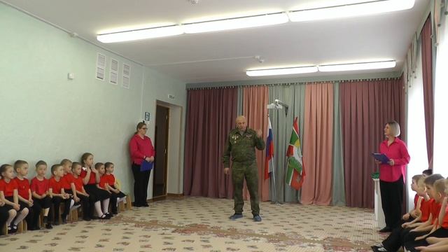 Прием отряда Юных друзей Стража Отечества в детсаде 91, г. Орел, 17.04.2025