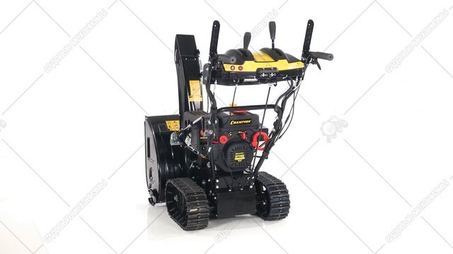 Снегоуборщик Champion STT761E 3D обзор