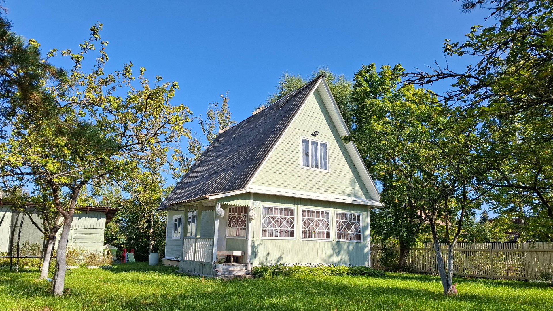 Жилой дом с идеальным порядком.