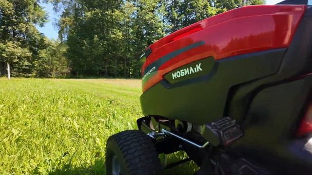 Садовый бензиновый трактор МОБИЛ К ХР104 ПРЕМИУМ! Работ