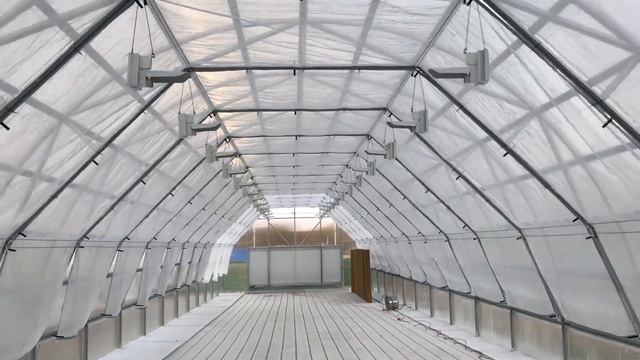 Зимняя теплица 2021, часть 2