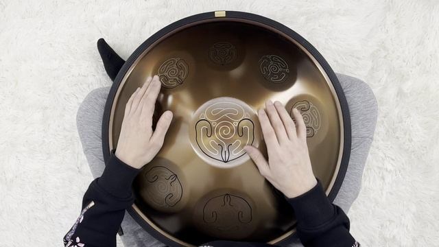 Двадцать первый урок обучения на язычковом барабане ArtQuint, техника розочка.