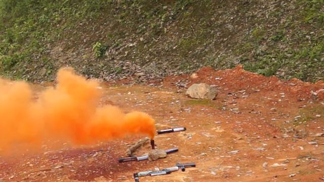 FPS009 цветной дым Оранжевый