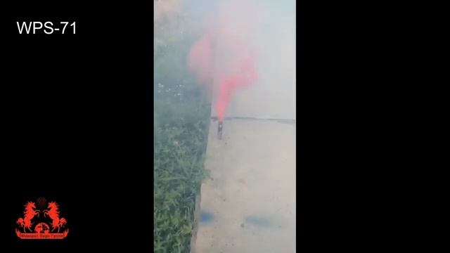 WPS-71 цветной дым MEGA SMOKE красный