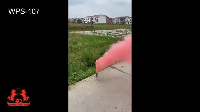 WPS-107 цветной дым TURBO RDG розовый