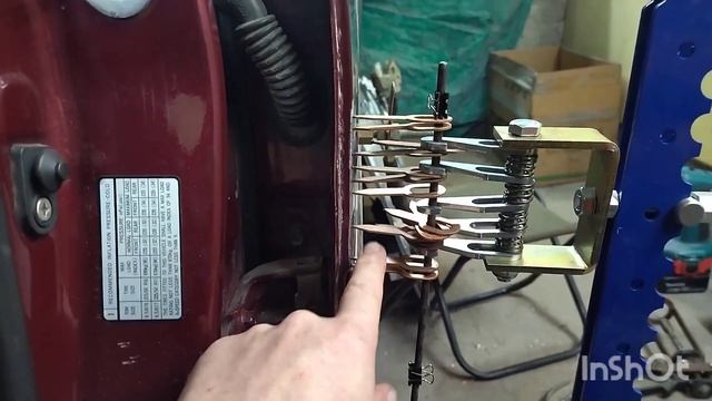 рихтовка капота под грунт,и пару дверей Hyundai