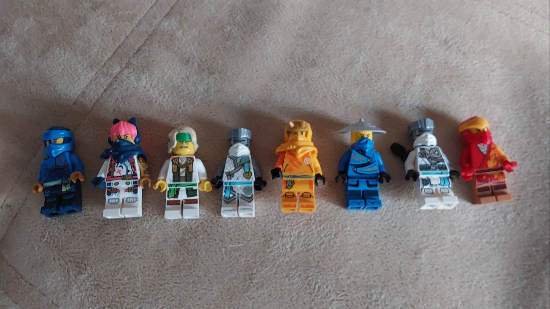 Обзор на все мои вигурки из нинзяго!