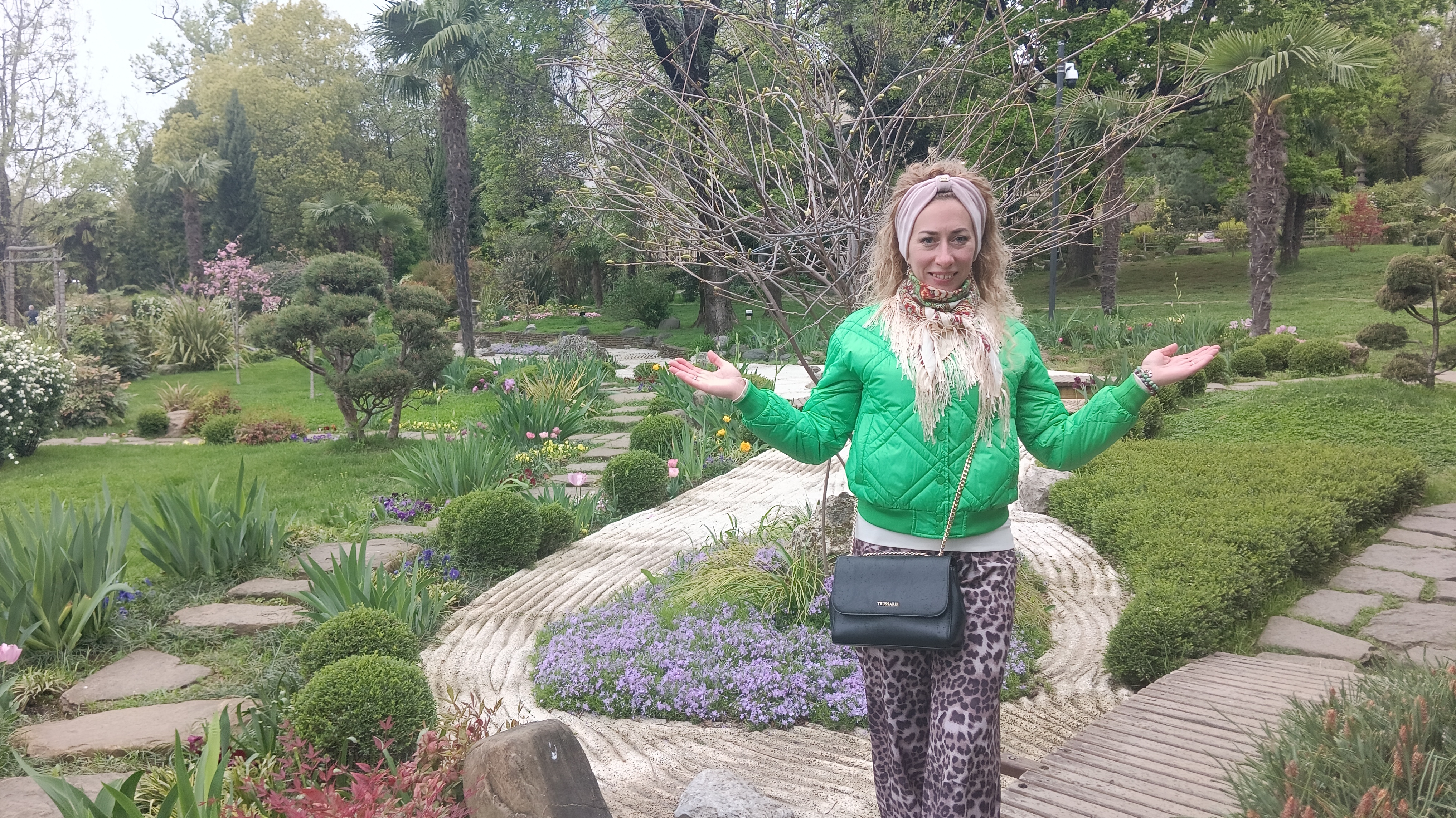 Сад русско-японской дружбы в Сочи