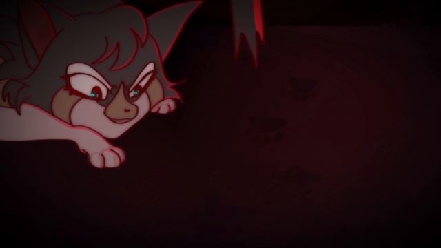 Коты воители/Рыжинка если была злодейкой/много крови