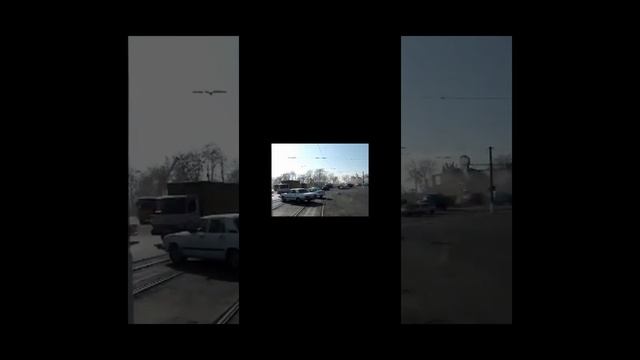 Ташкент езда по маршруту 13 трамвай