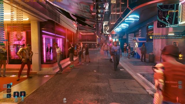 Cyberpunk 2077 4K DLSS Ultra Performance Overdrive пресет - 9950X3D @ 5800 - RTX 5090