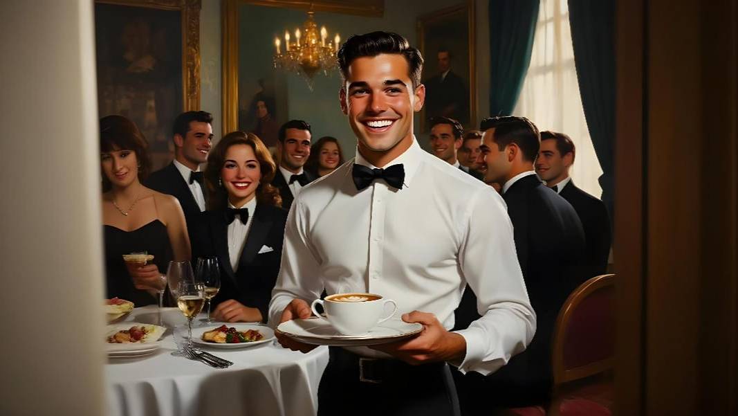 Песня Официанта из Спектакля 