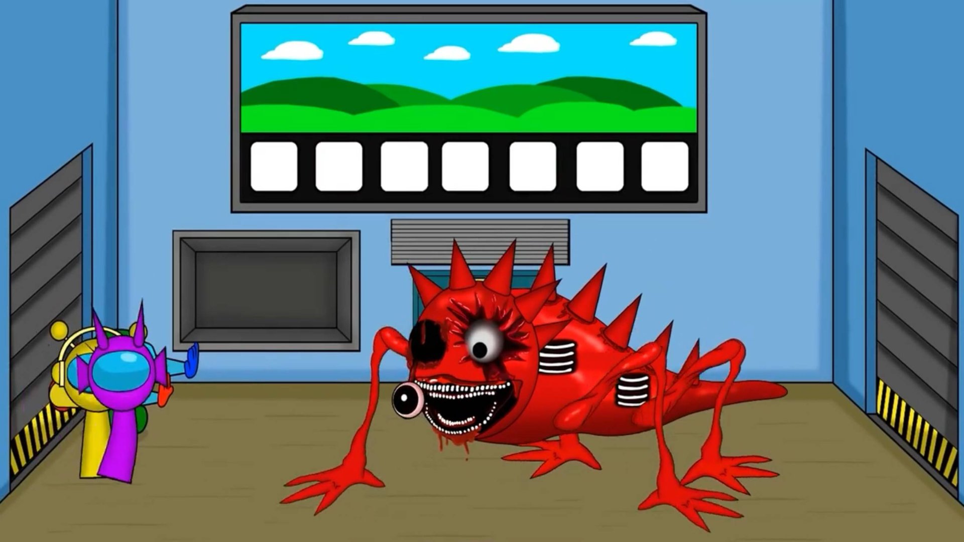 AMONG US ПРОТИВ....