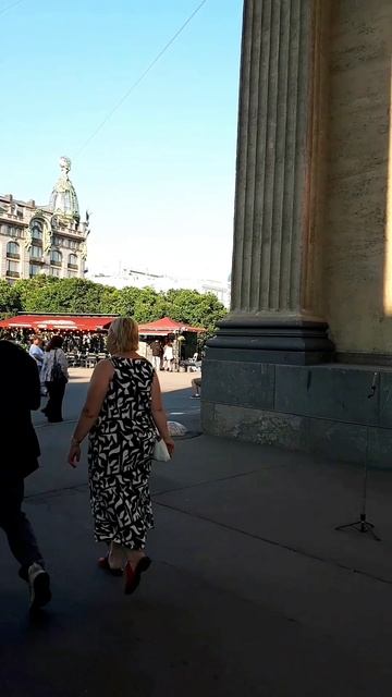 Казанский собор Петербурга. 💜🎶   #уличныемузыканты #Питер