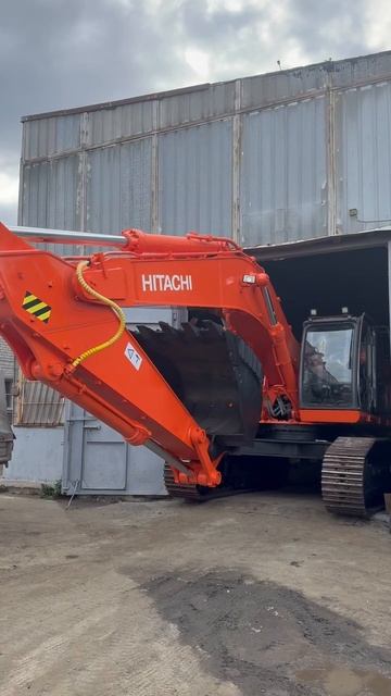 Подготовка техники Hitachi Хитачи ZX450-3
