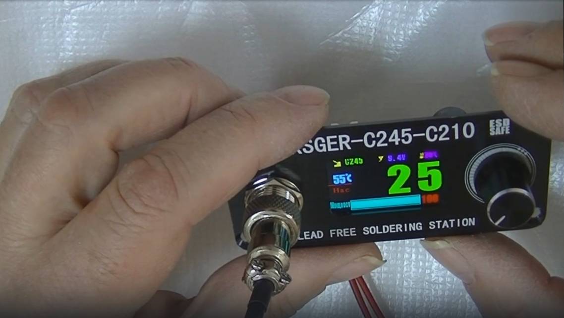 Ремонт контроллера паяльной станции KSGER C245-C210