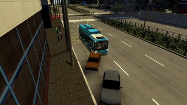 троллейбус Никола тесла но в гарис моде