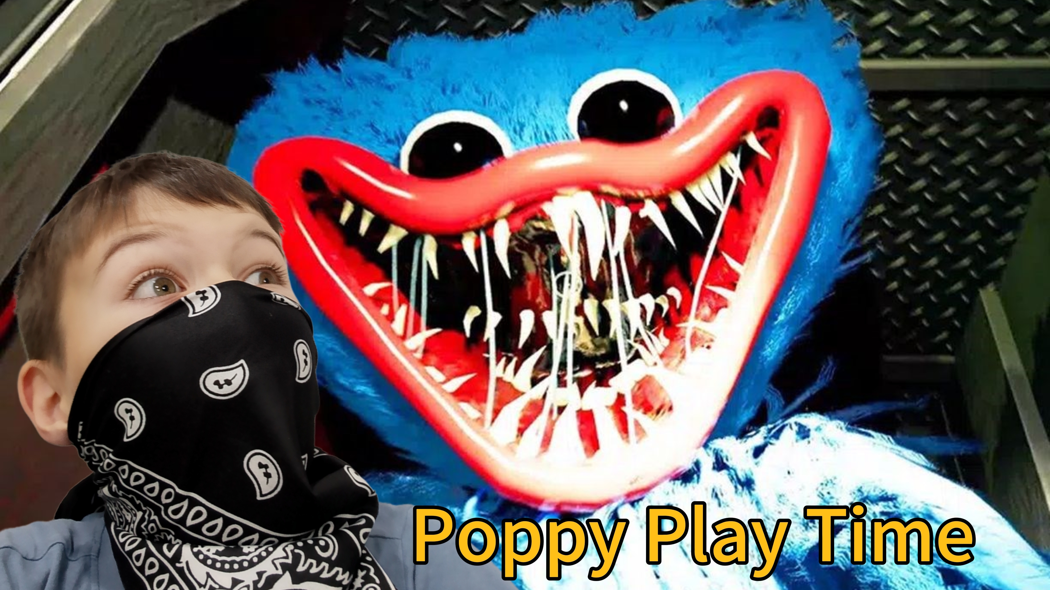 Он пришёл за мной Хаги Ваги Poppy Play Time 1 полное прохождение