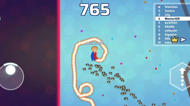играю в Snake . Io часть 2