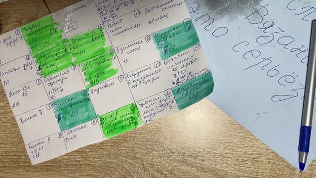 БИНГО итоги. Вязание - это серьезно!