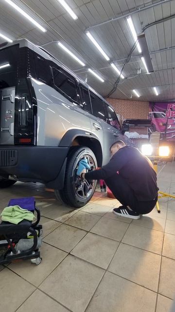 Уход за колёсами.